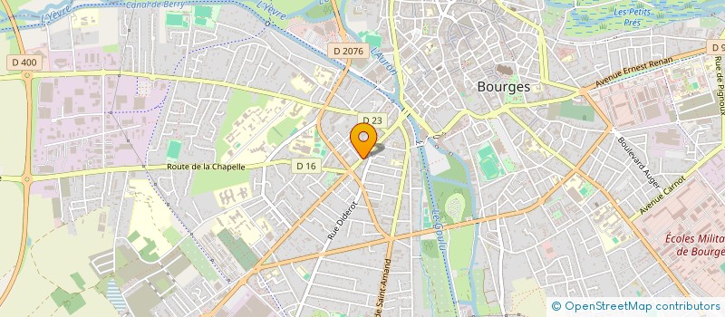 localisation de l'entreprise SOCIETE GJC à BOURGES