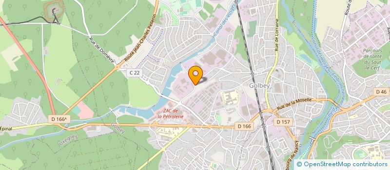 localisation de l'entreprise SOCIETE GOLBEENNE D EMBALLAGES  GOLBEY