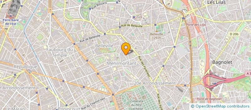 localisation de l'entreprise SOCIETE GOODMANN à PARIS