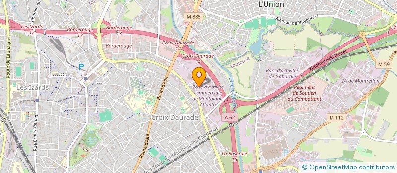 localisation de l'entreprise SOCIETE GORRIZ  TOULOUSE
