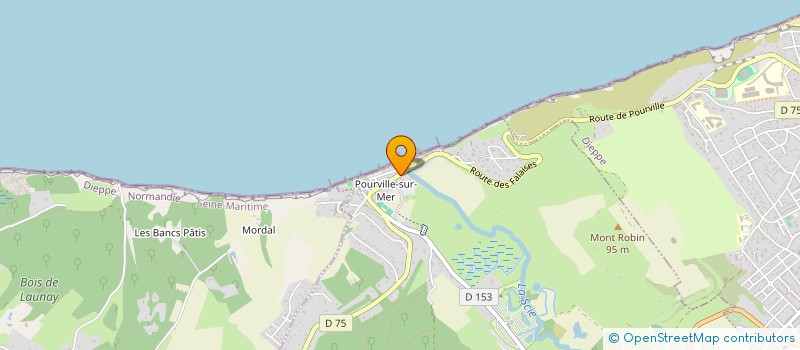localisation de l'entreprise SOCIETE GOUBERT à HAUTOT-SUR-MER