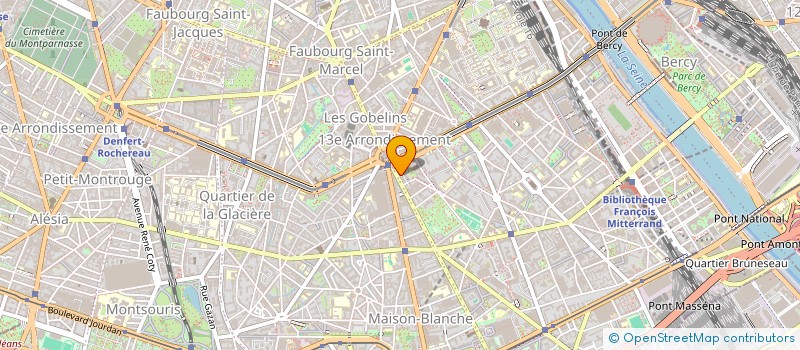 localisation de l'entreprise SOCIETE GOURMET DE CHOISY à PARIS