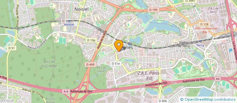 localisation de l'entreprise SOCIETE GOURMET LOGNES à LOGNES