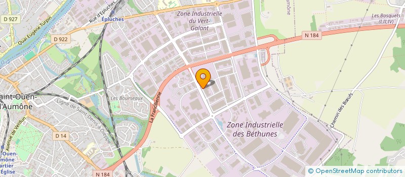 localisation de l'entreprise SOCIETE GRAFICAZA  SAINT-OUEN-L'AUMONE