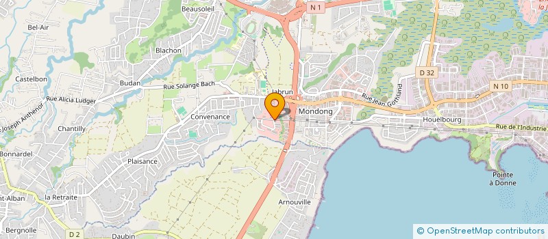 localisation de l'entreprise SOCIETE GRAPHIQUE DES ILES DE GUADELOUPE à BAIE MAHAULT