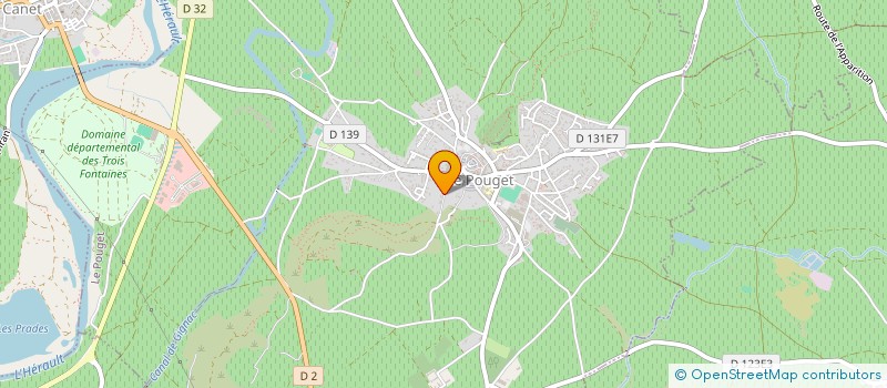 localisation de l'entreprise SOCIETE GRAY IMMOBILIERE  LE POUGET