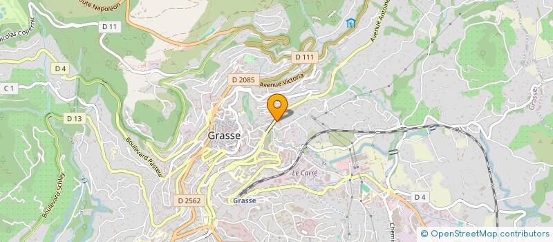 localisation de l'entreprise SOCIETE GRD à GRASSE