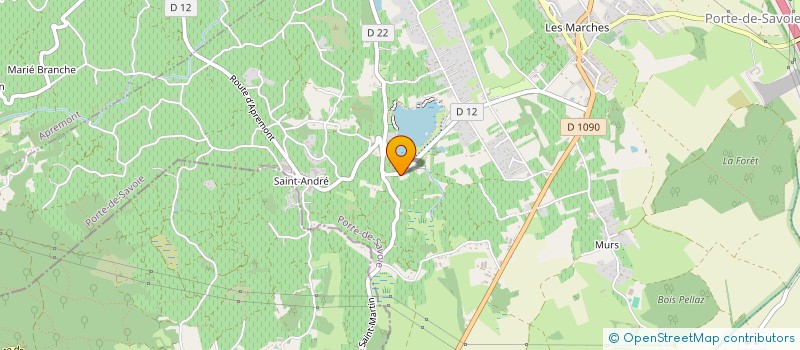 localisation de l'entreprise SOCIETE GREEN'TECH à PORTE-DE-SAVOIE