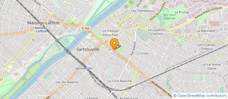 localisation de l'entreprise SOCIETE GREENDY à SARTROUVILLE