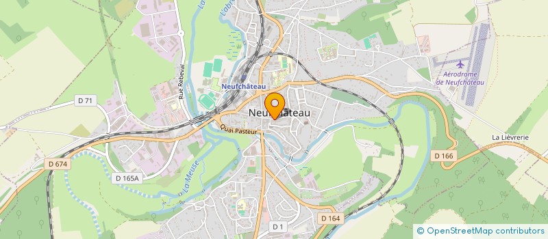 localisation de l'entreprise SOCIETE GREGOIRE DISTRIBUTION  NEUFCHATEAU