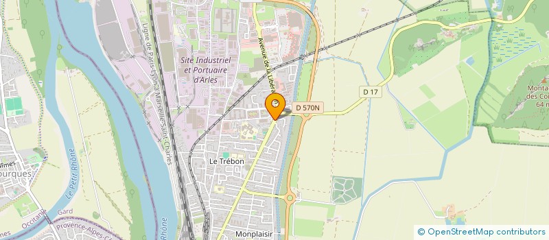 localisation de l'entreprise SOCIETE GREMAUD ET ASSOCIES SELARL à ARLES