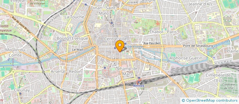 localisation de l'entreprise SOCIETE GROSSET à RENNES