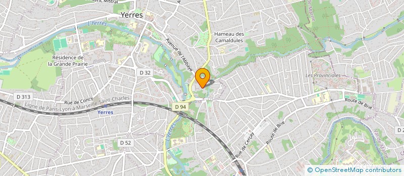localisation de l'entreprise SOCIETE GSA à YERRES
