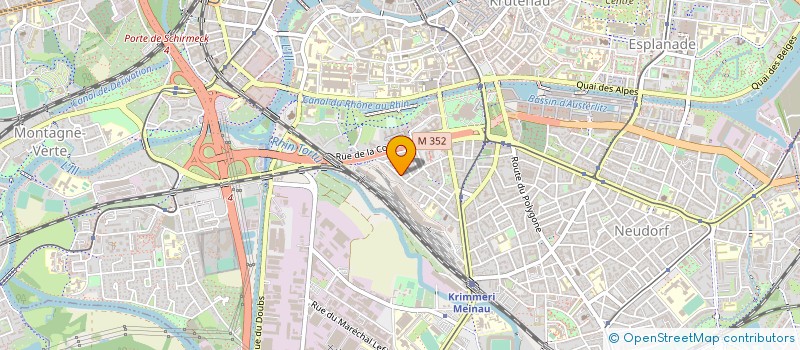 localisation de l'entreprise SOCIETE GSM DISTRIBUTION à STRASBOURG