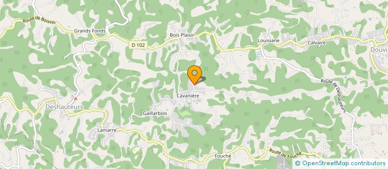localisation de l'entreprise SOCIETE GUADELOUPEENNE D'AMENAGEMENT EXTERIEUR à SAINTE-ANNE