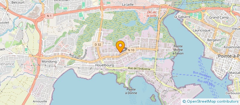 localisation de l'entreprise SOCIETE GUADELOUPEENNE DE COMMERCE GLE à BAIE-MAHAULT