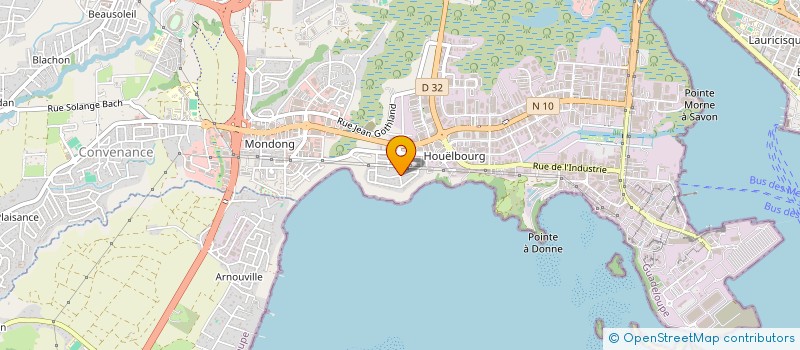 localisation de l'entreprise SOCIETE GUADELOUPEENNE DE TRAVAUX D'ENVIRONNEMENT à BAIE-MAHAULT