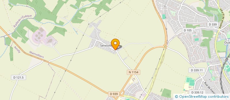 localisation de l'entreprise SOCIETE GUILLERMET à MAINVILLIERS