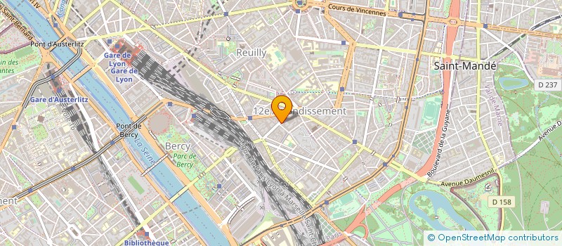 localisation de l'entreprise SOCIETE GUILLOZ à PARIS