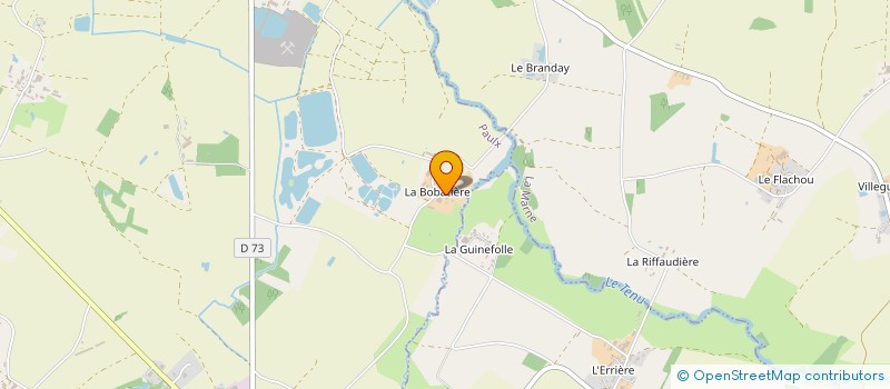 localisation de l'entreprise SOCIETE GUINGAMP  PAULX