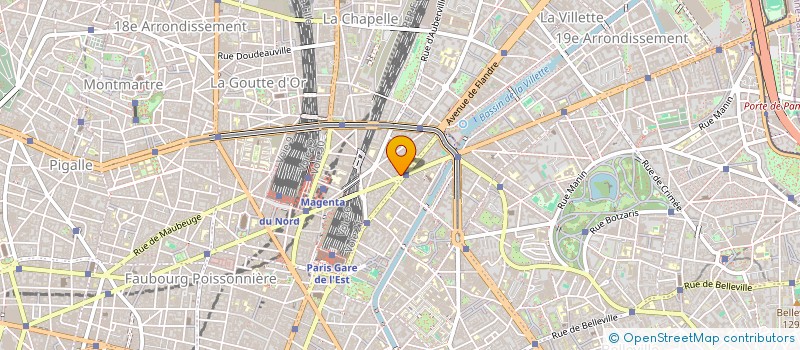 localisation de l'entreprise SOCIETE GUN à PARIS