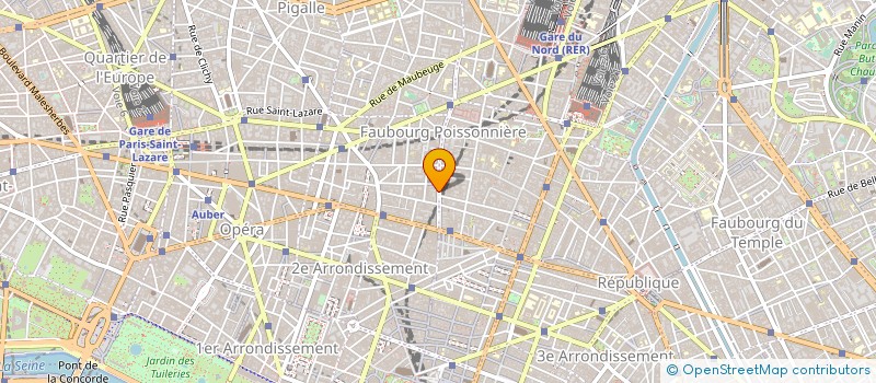localisation de l'entreprise SOCIETE H5 à PARIS