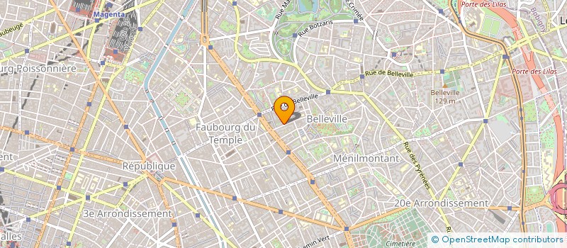 localisation de l'entreprise SOCIETE HADDAD à PARIS