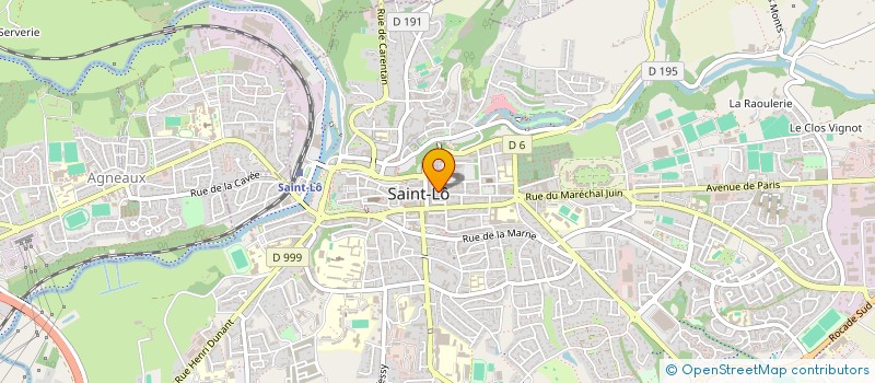 localisation de l'entreprise SOCIETE HAMEL  VIRE NORMANDIE