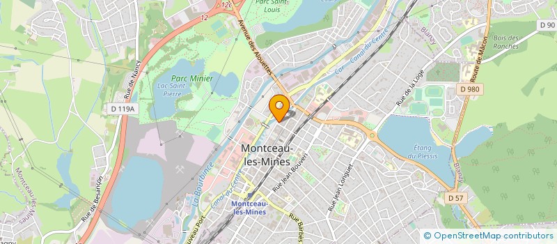 localisation de l'entreprise SOCIETE HAMELIN LOUEUR DE VEHICULES à MONTCEAU-LES-MINES