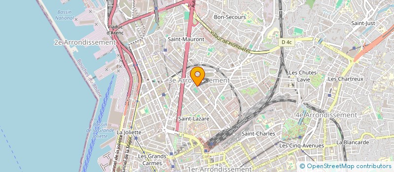 localisation de l'entreprise SOCIETE HAMOUD à MARSEILLE