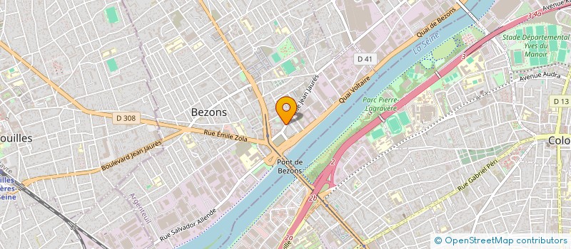 localisation de l'entreprise SOCIETE HAMOUDI à BEZONS