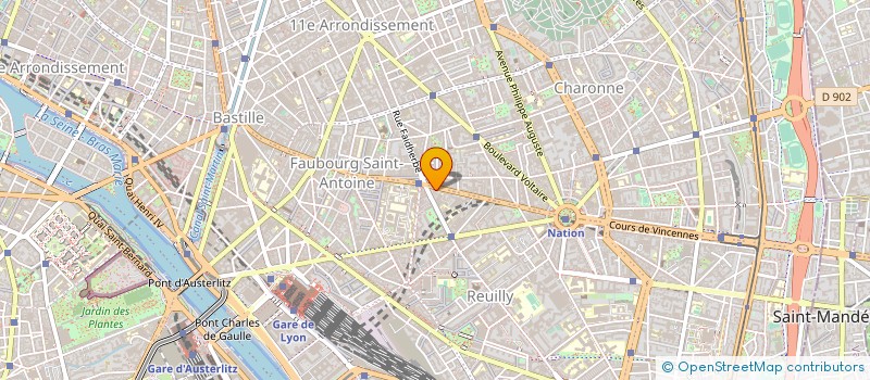 localisation de l'entreprise SOCIETE HANEDAN  PARIS 12