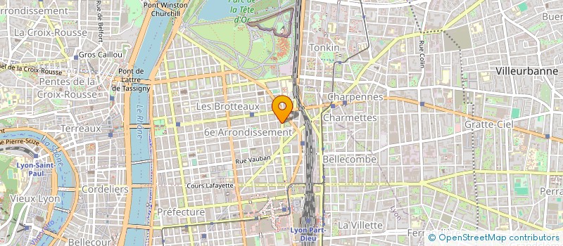 localisation de l'entreprise SOCIETE HANS  LYON