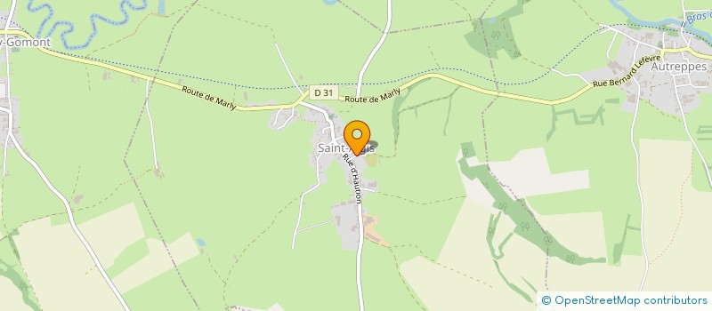 localisation de l'entreprise SOCIETE HDW59  LAIGNY