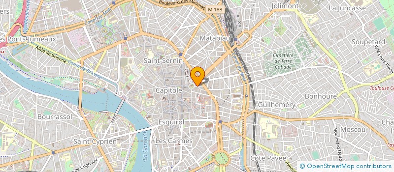 localisation de l'entreprise SOCIETE HEBE à TOULOUSE
