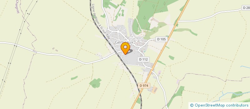 localisation de l'entreprise SOCIETE HENRI VINCENOT  GEMEAUX