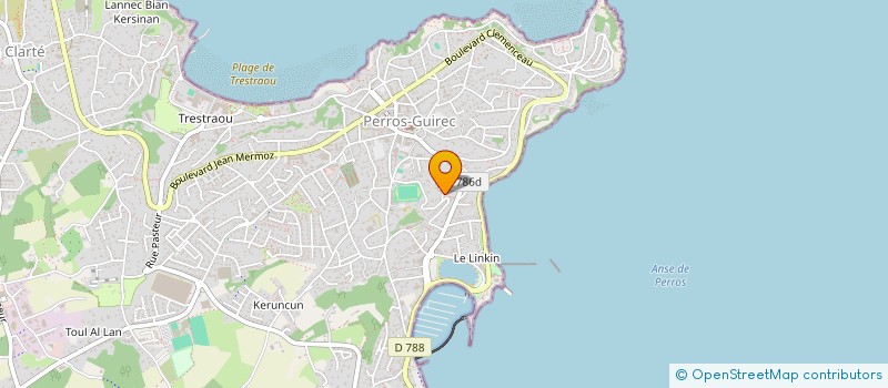 localisation de l'entreprise SOCIETE HENRY à PERROS-GUIREC