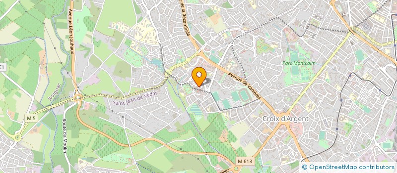 localisation de l'entreprise SOCIETE HERAULTAISE D'ETANCHEITE à MONTPELLIER