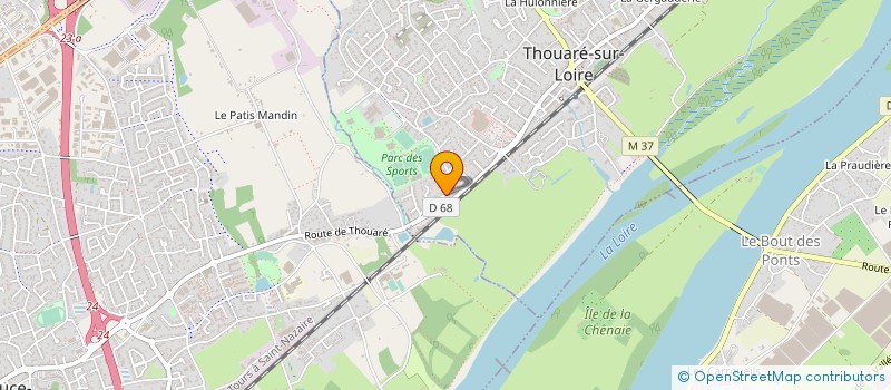 localisation de l'entreprise SOCIETE HERVE-KIRION à CARQUEFOU