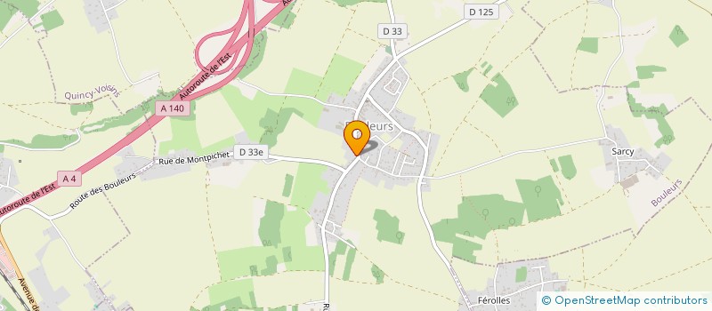 localisation de l'entreprise SOCIETE HILAP à SANCY
