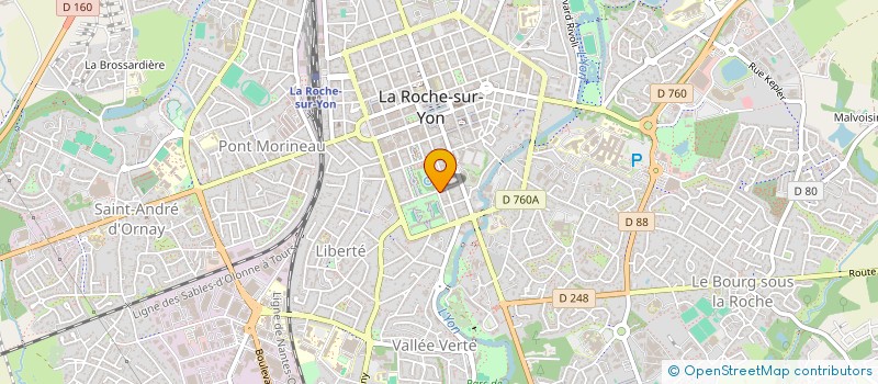 localisation de l'entreprise SOCIETE HIPPIQUE DE LA VENDEE  LES HERBIERS