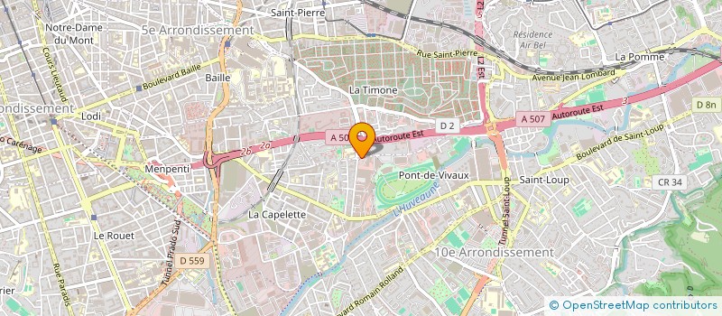 localisation de l'entreprise SOCIETE HIPPIQUE DE MARSEILLE à MARSEILLE