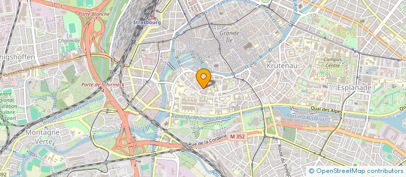 localisation de l'entreprise SOCIETE HIPPIQUE NATIONALE DES F.F.A à STRASBOURG