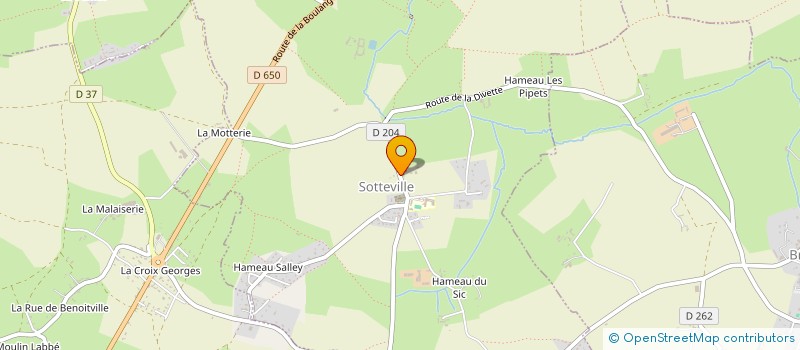 localisation de l'entreprise SOCIETE HIPPIQUE RURALE DES PIEUX  SOTTEVILLE