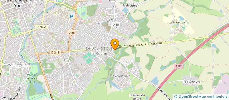 localisation de l'entreprise SOCIETE HIPPIQUE YONNAISE à LA ROCHE-SUR-YON