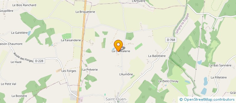 localisation de l'entreprise SOCIETE HIPPOCRATE à SAINT-AUBIN-DE-COURTERAIE
