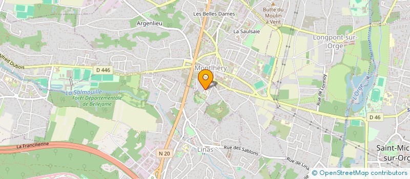 localisation de l'entreprise SOCIETE HISTORIQUE DE MONTLHERY  MONTLHERY