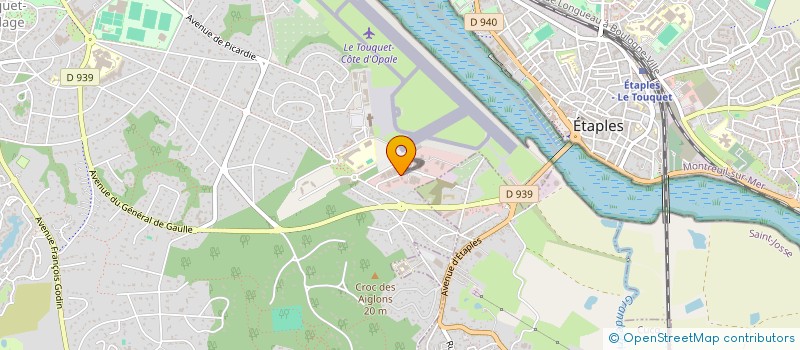 localisation de l'entreprise SOCIETE HOC FONTAINE  LE TOUQUET-PARIS-PLAGE