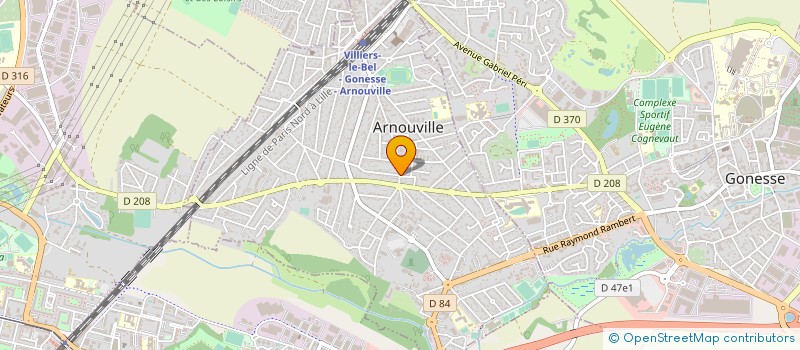 localisation de l'entreprise SOCIETE HOLDING D'ENTREPRISES SHE  ARNOUVILLE