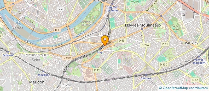 localisation de l'entreprise SOCIETE HOLDING DE MANAGEMENT à ISSY-LES-MOULINEAUX